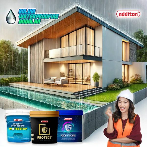 Lindungi Rumah Anda dengan Woterstop, WS Protect, dan WS Ultimate – Solusi Waterproofing Andalan Tahan Lama Hingga 5 Tahun!